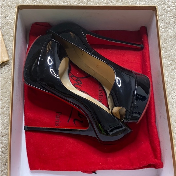 Christian Louboutin Lady peep 150 patent Calf - Picture 2 of 14